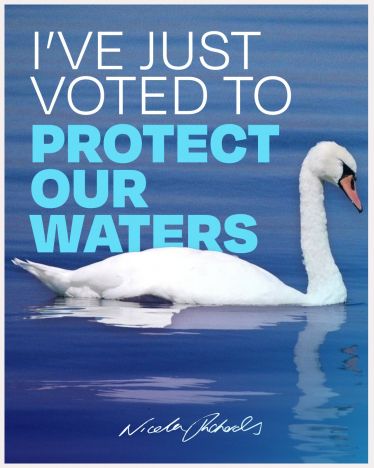 Protecting our waters graphic